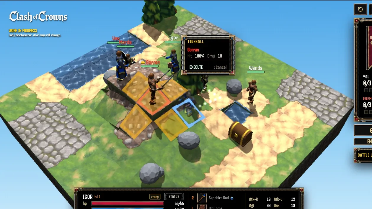 Planning a Fireball: the target area and the hit forecast